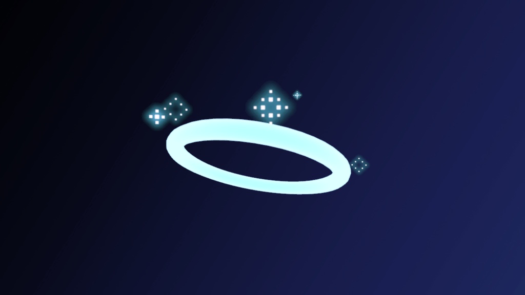 ピクセルパーティクルヘイロー