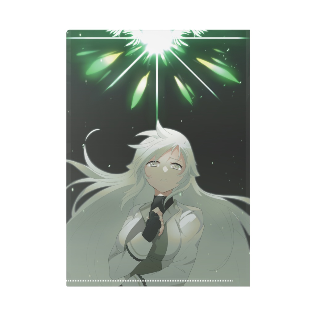 オリジナルキャラクタークリアファイル【トーバーナイト&ホワイトジルコン】