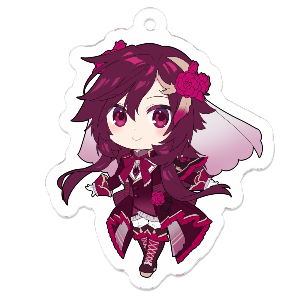 【オリジナルキャラ】ロードライトアクリルキーホルダー