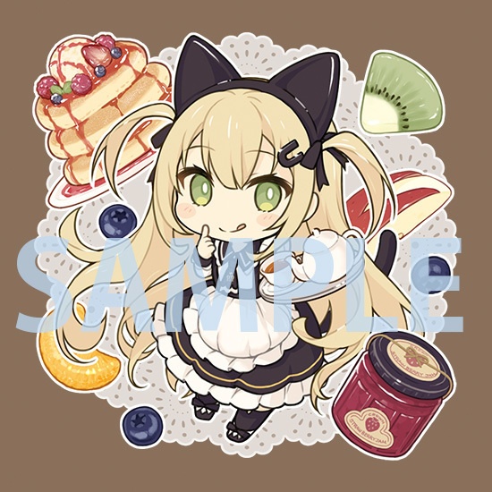 【C99新作】LiveroiD公式グッズ　アクリルキーホルダー（喫茶店ver.）