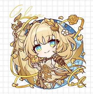 アグライア・アクリルキーホルダー【受注生産】