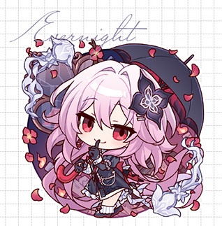 長夜月・アクリルキーホルダー【受注生産】