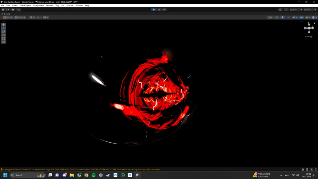 Eternal Guns and Laser