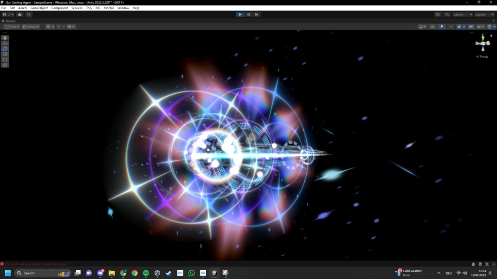 Eternal Guns and Laser