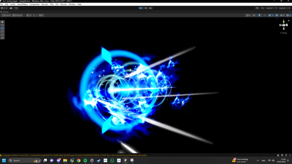 Eternal Guns and Laser