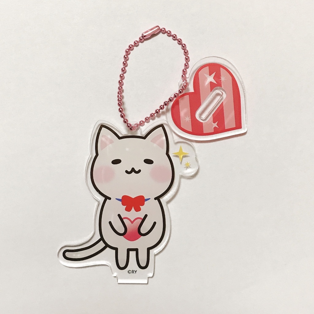 りーにゃん アクリルスタンドキーホルダー