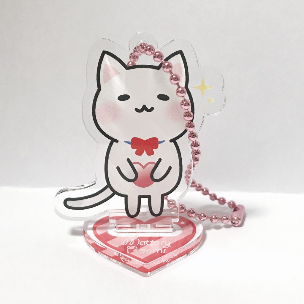 【通常販売分】りーにゃん アクリルスタンドキーホルダー