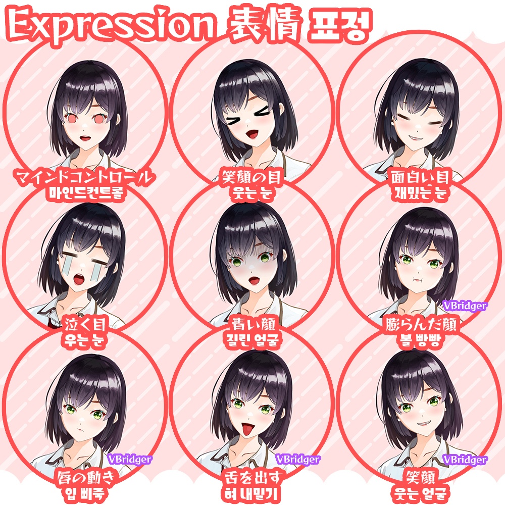 【live2dモデル】 ミナ Mina 미나 (VtubeStudio用)