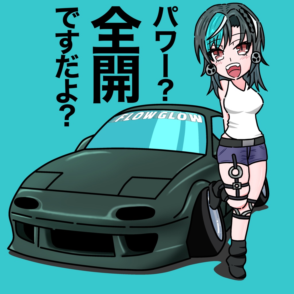 hololive DEV_IS 輪堂千速 ステッカー②