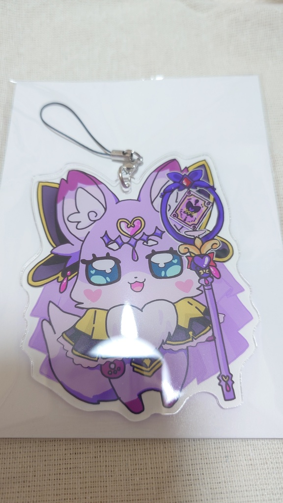 アクキー　アクリルキーホルダー　マシュタン