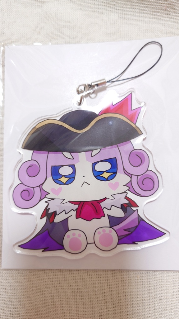 アクキー　アクリルキーホルダー　プリキュア　ウソノワール