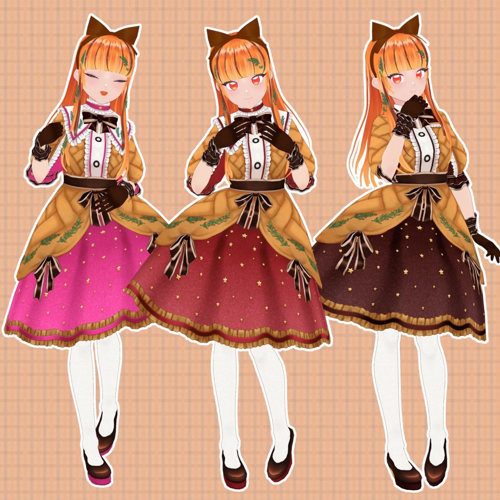 【VRoid】スターゲイジーパイコーデセット