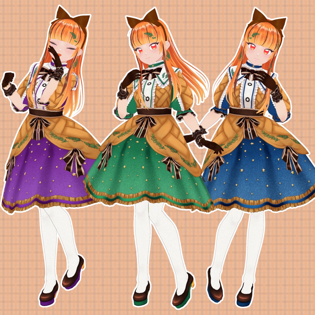 【VRoid】スターゲイジーパイコーデセット