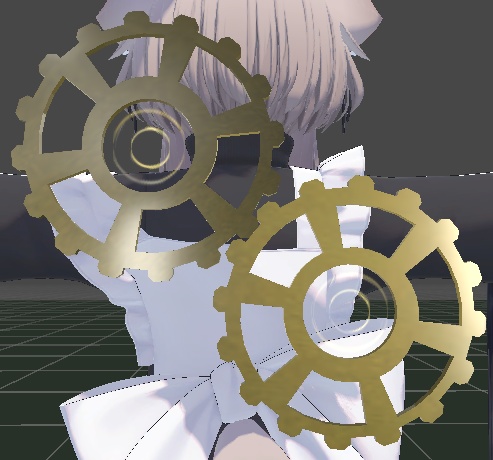 【無料】くるくる回る!ギアヘイロー【MA対応】