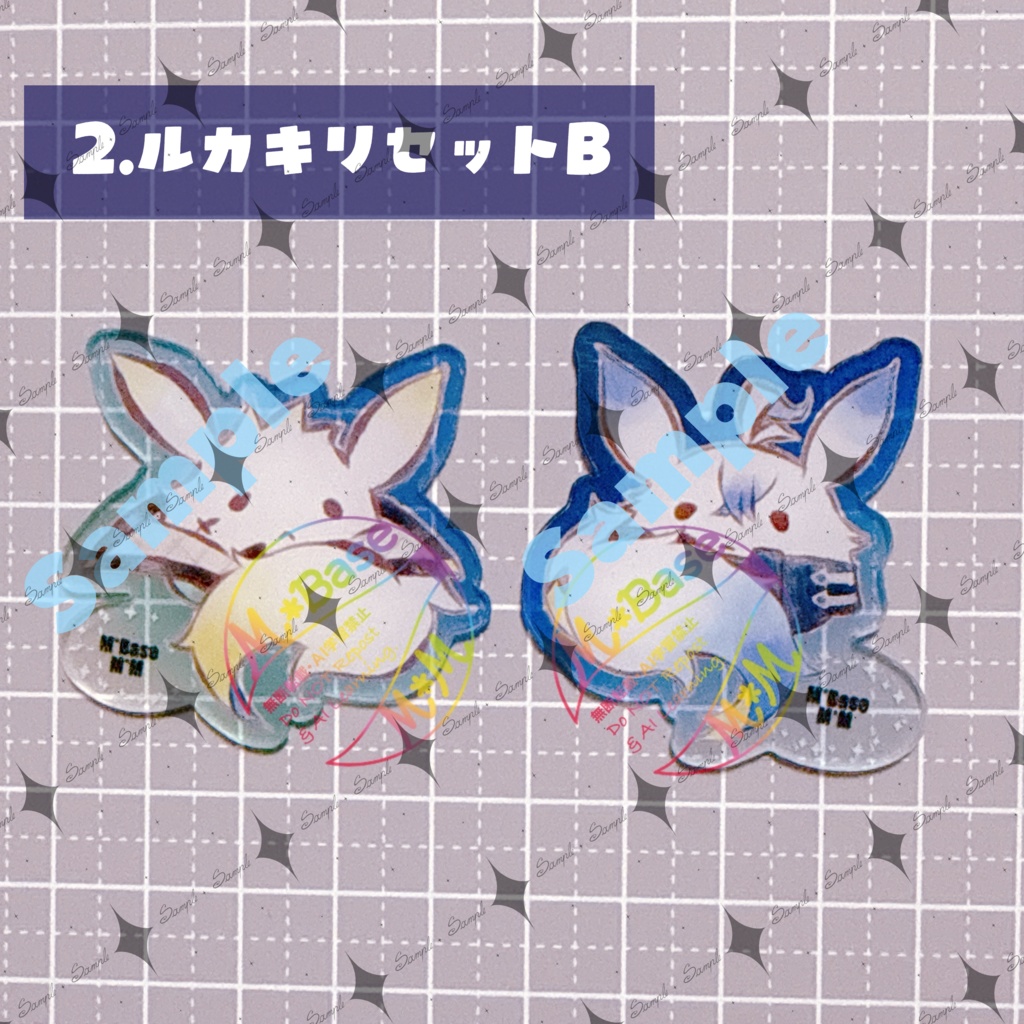 【再版】原神アクリルシール