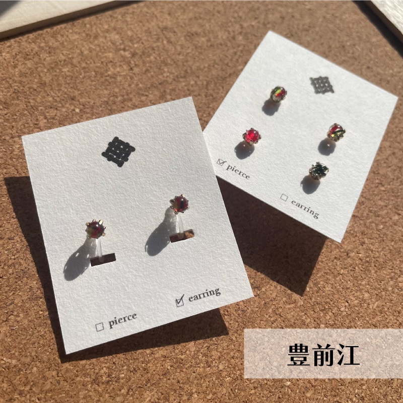 糸玉耳飾り 刀剣乱舞 イメージアクセサリー