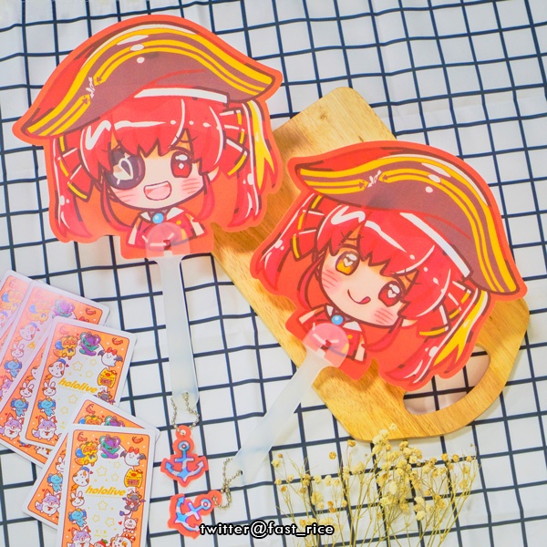 宝鐘マリン特典うちわセット　大阪店限定 宝鐘マリン」初となる1stアルバムリリース決定！&新曲『幽霊船戦