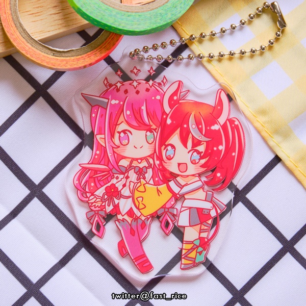 IRyS/ハコス・ベールズ アクリルキーホルダー