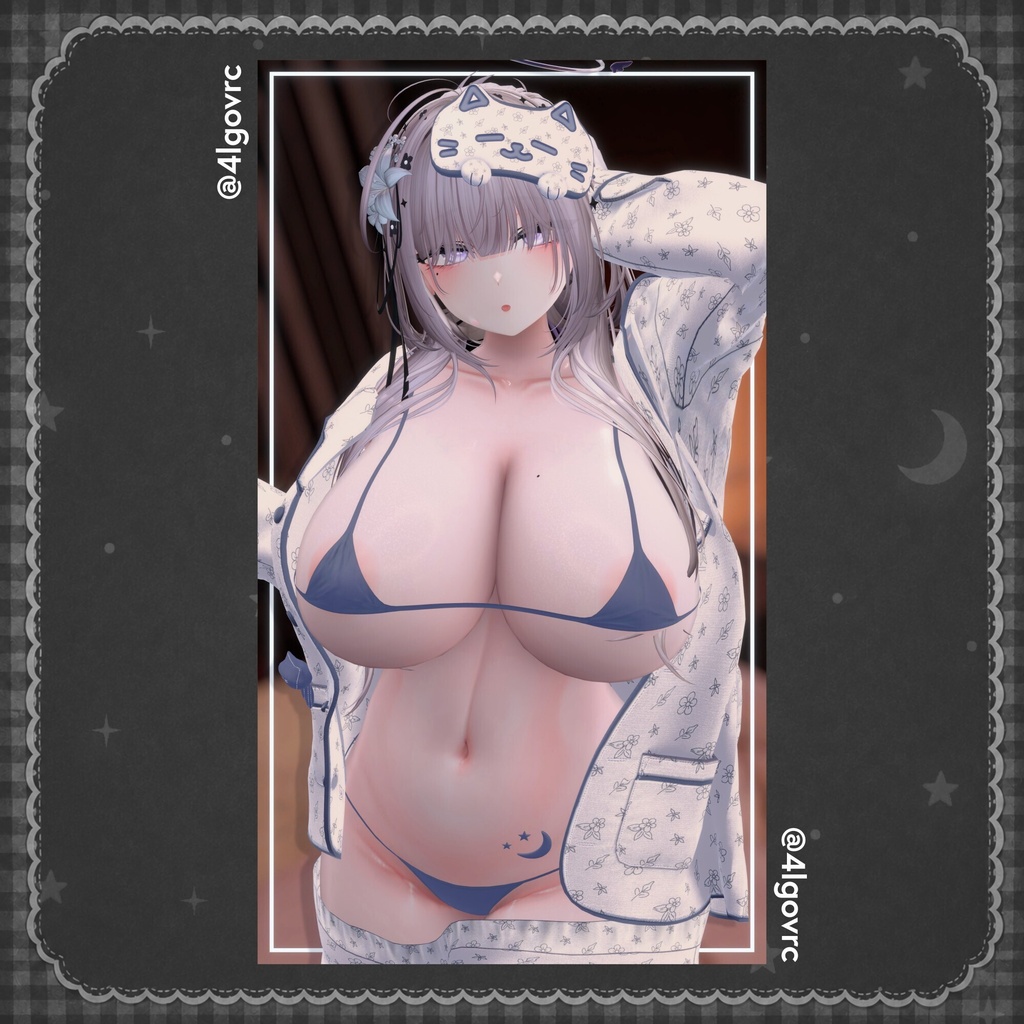 【15アバター対応】🌙誘惑パジャマ🛌