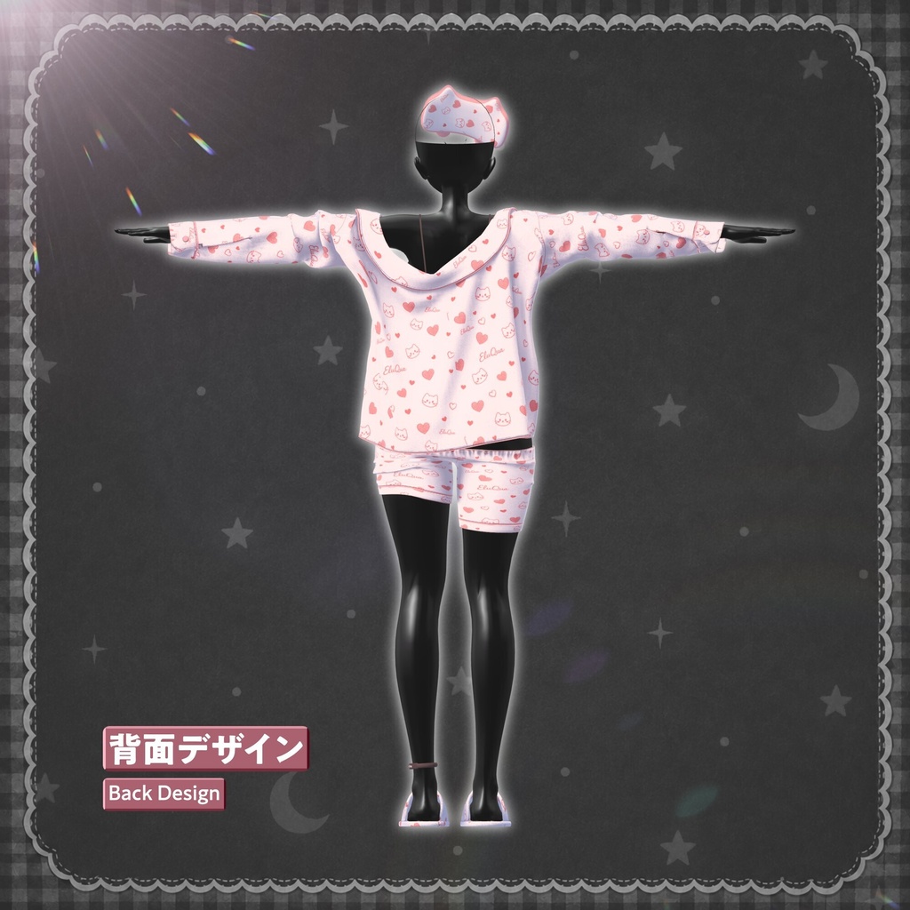✨24hセール中✨【15アバター対応】🌙誘惑パジャマ🛌