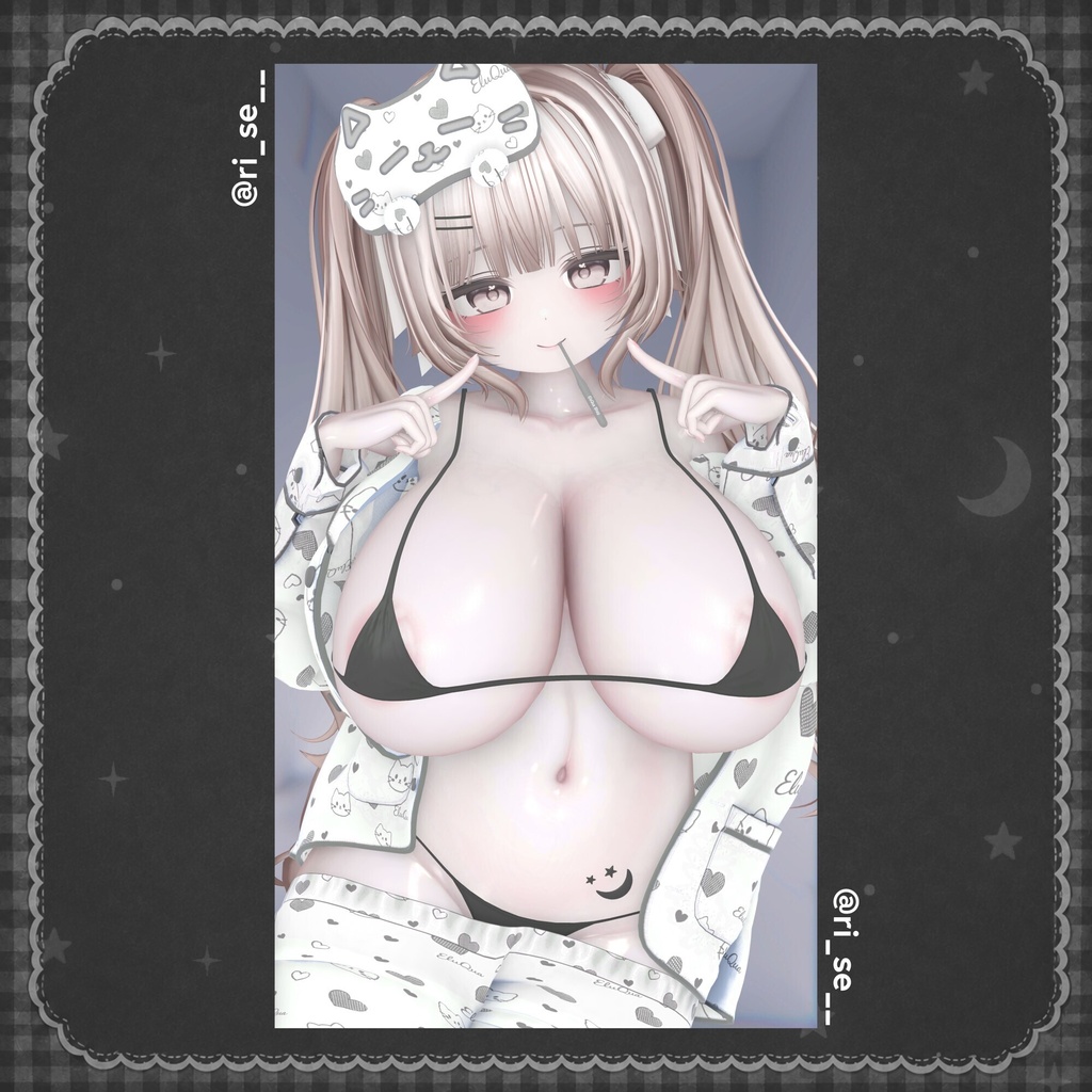 【15アバター対応】🌙誘惑パジャマ🛌