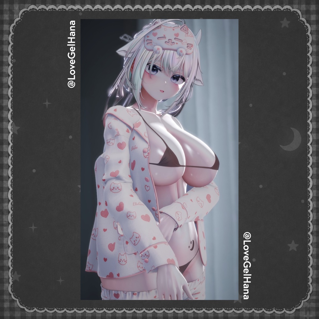 【15アバター対応】🌙誘惑パジャマ🛌