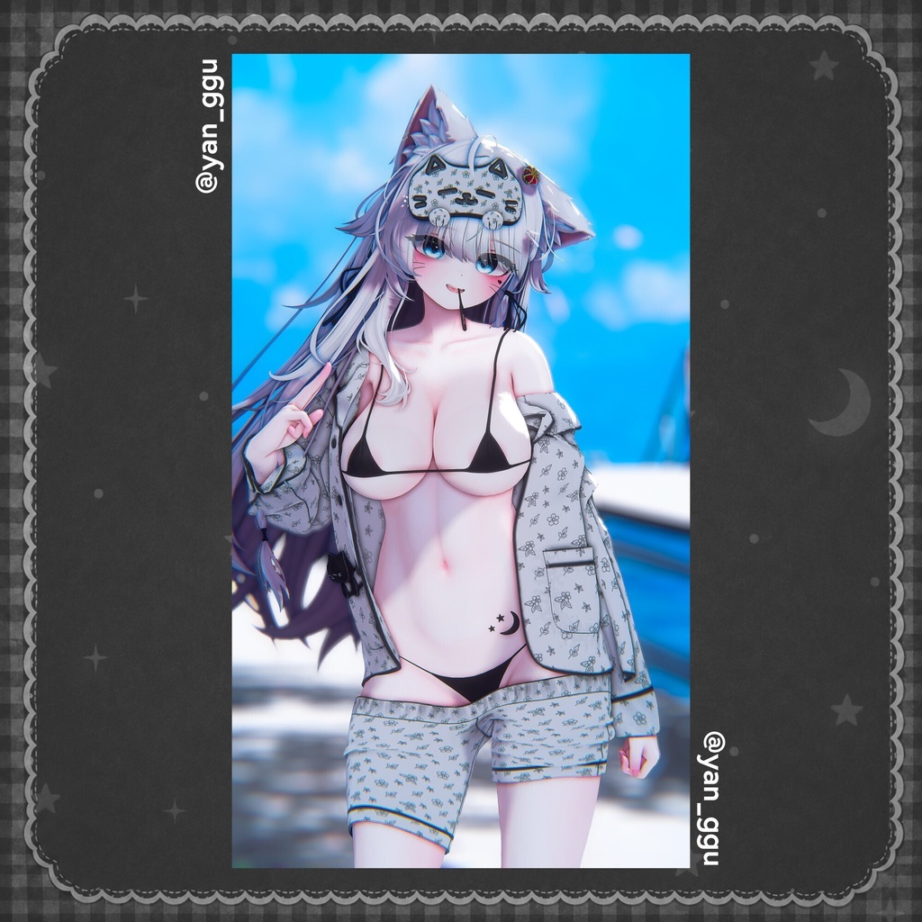 【15アバター対応】🌙誘惑パジャマ🛌