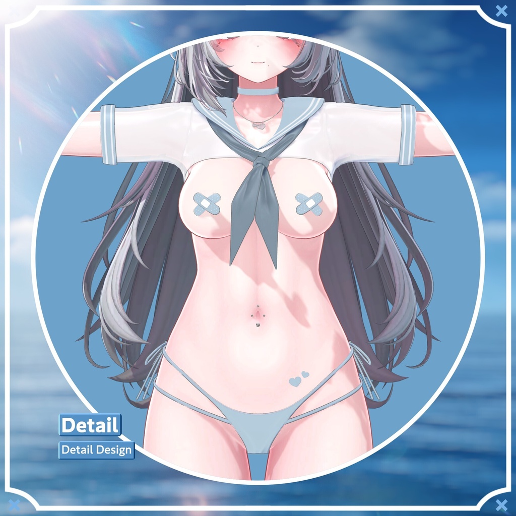 ✨セール中✨【12アバター対応】🧜🌊誘惑サマー☀️🏄