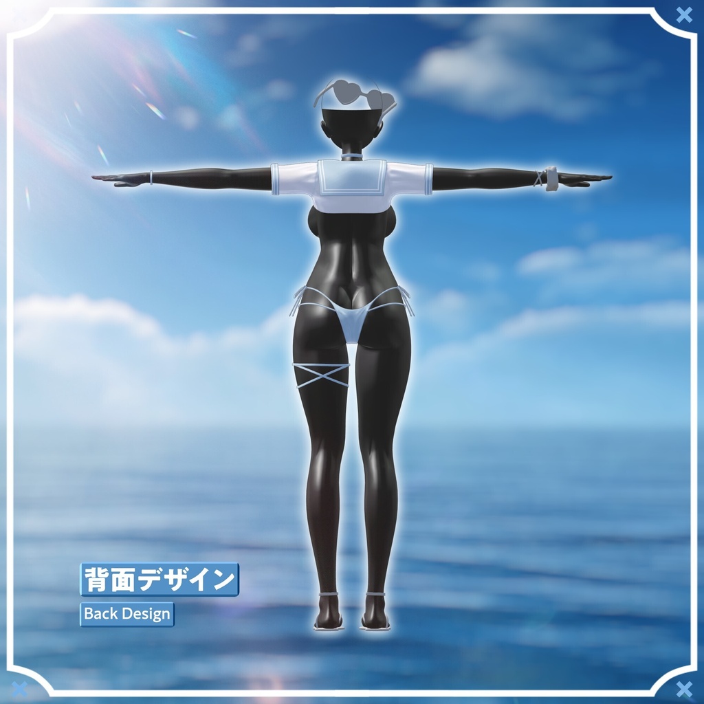 ✨24hセール中✨【12アバター対応】🧜🌊誘惑サマー☀️🏄