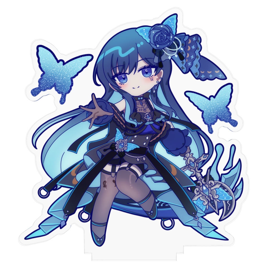 miniヨガラス アクリルフィギュア