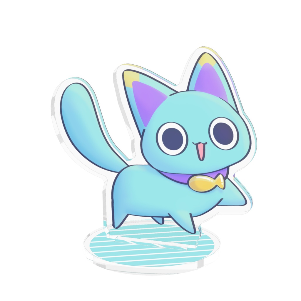 【さかにゃこ】アクリルフィギュア