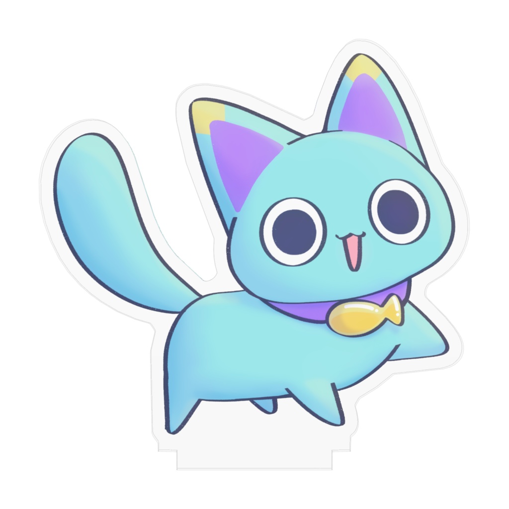 【さかにゃこ】アクリルフィギュア