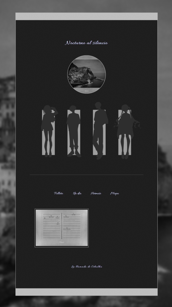 COCシナリオ「沈黙への夜想曲」