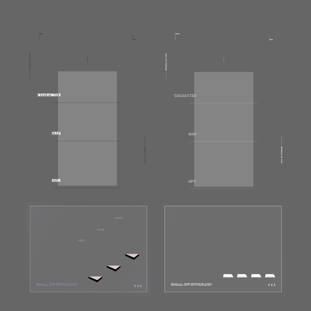 【無料/有料】汎用部屋素材【ココフォリア用】