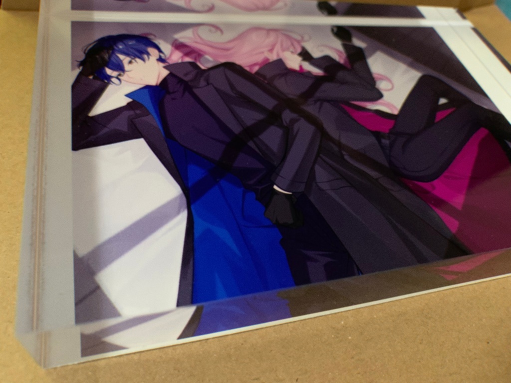 殺屋と首輪 グッズ④ アクリルブロック