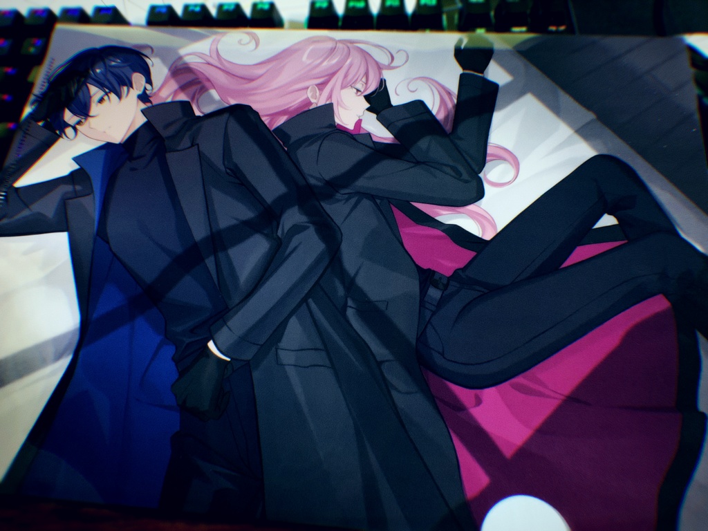 殺屋と首輪 グッズ③ クリアファイル