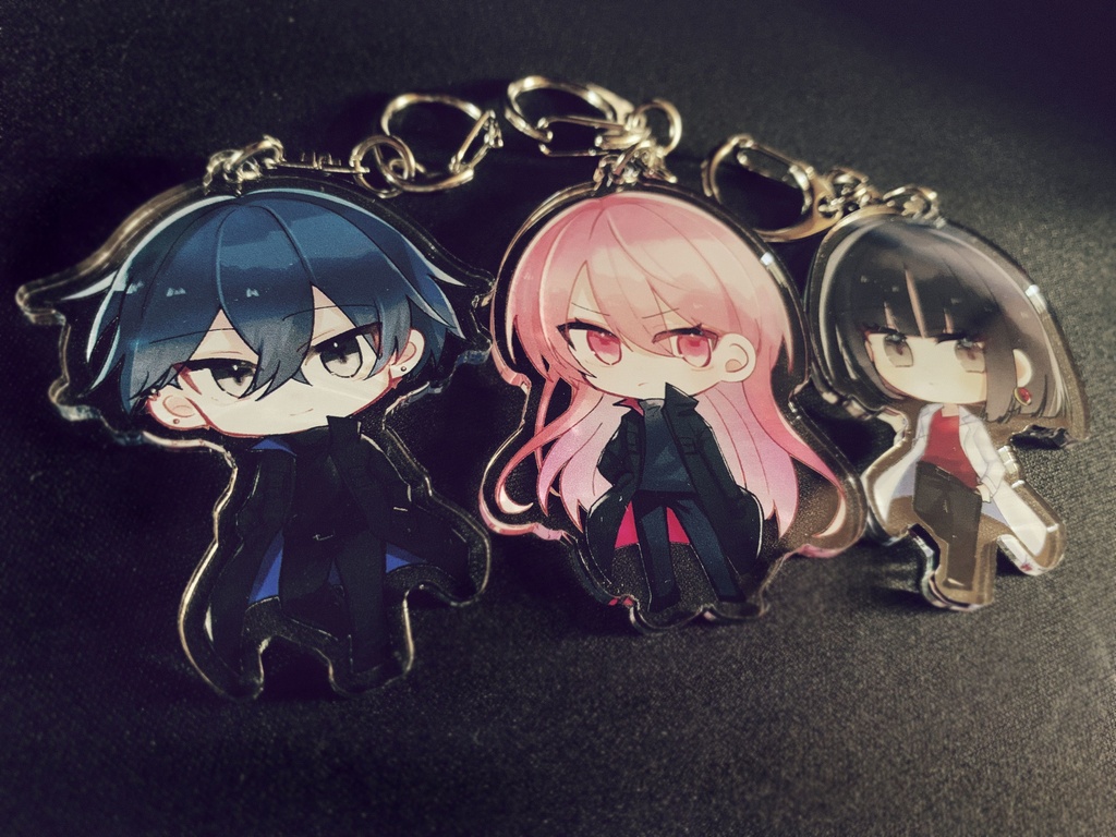 殺屋と首輪 グッズ② アクリルキーホルダーC