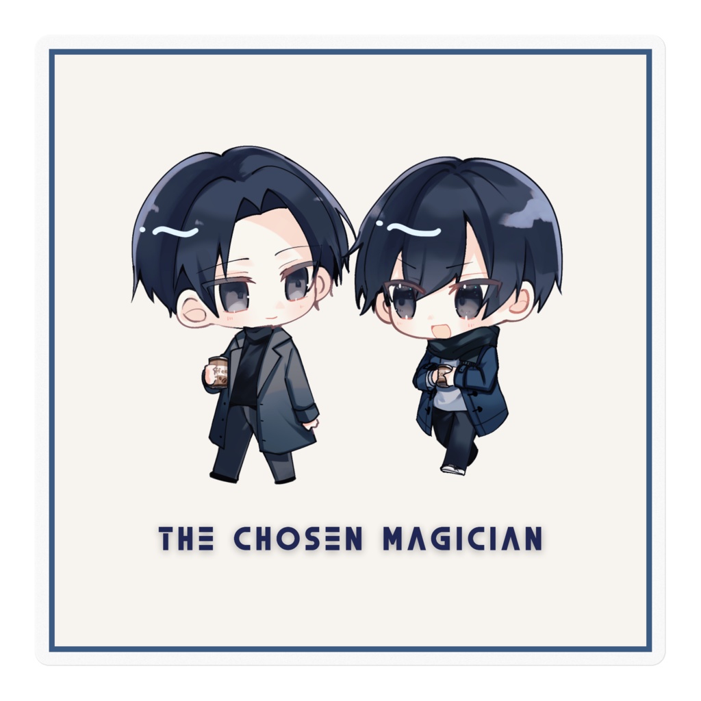 選ばれし魔術師 グッズ① ステッカーB