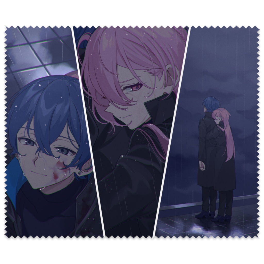 殺屋と首輪 グッズ② メガネクロス