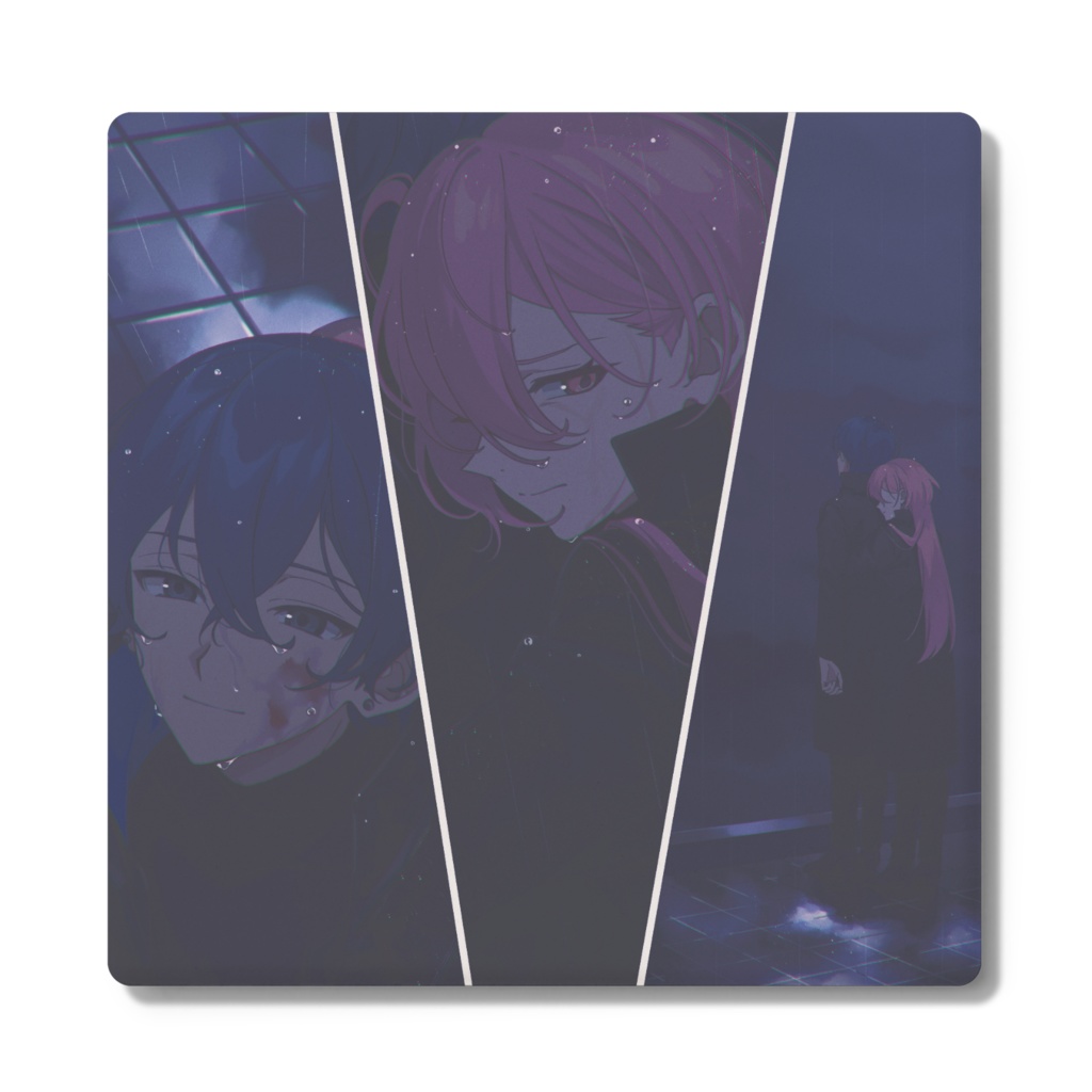 殺屋と首輪 グッズ⑫ コースターA