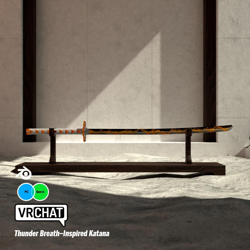 雷の呼吸風・刀