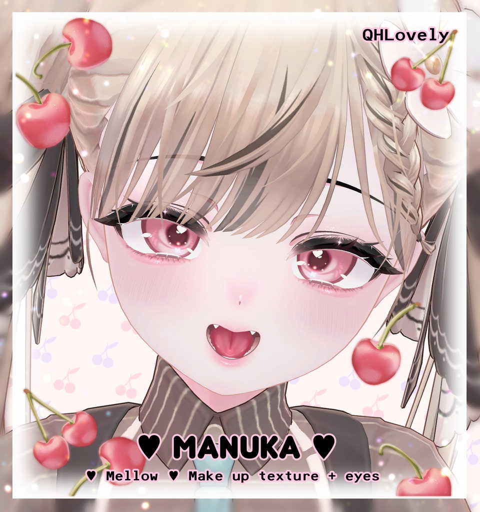Sale 30% ~7days 【Manuka , マヌカ】 ʚ Mellow ɞ Make up + eye texture