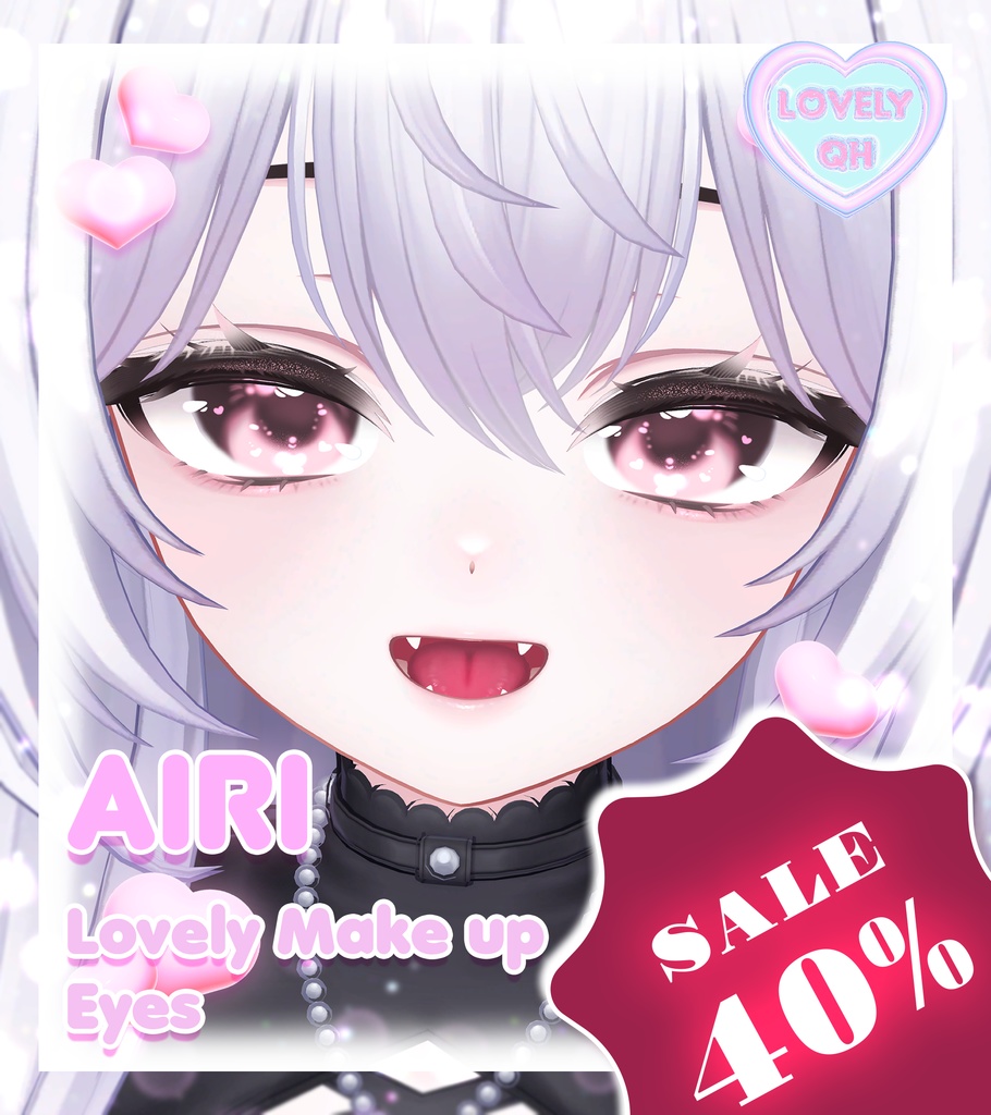 40% sale~ 【Airi , 愛莉】 ʚ Lovely ɞ Make up + eyes + tongue + body (tone)