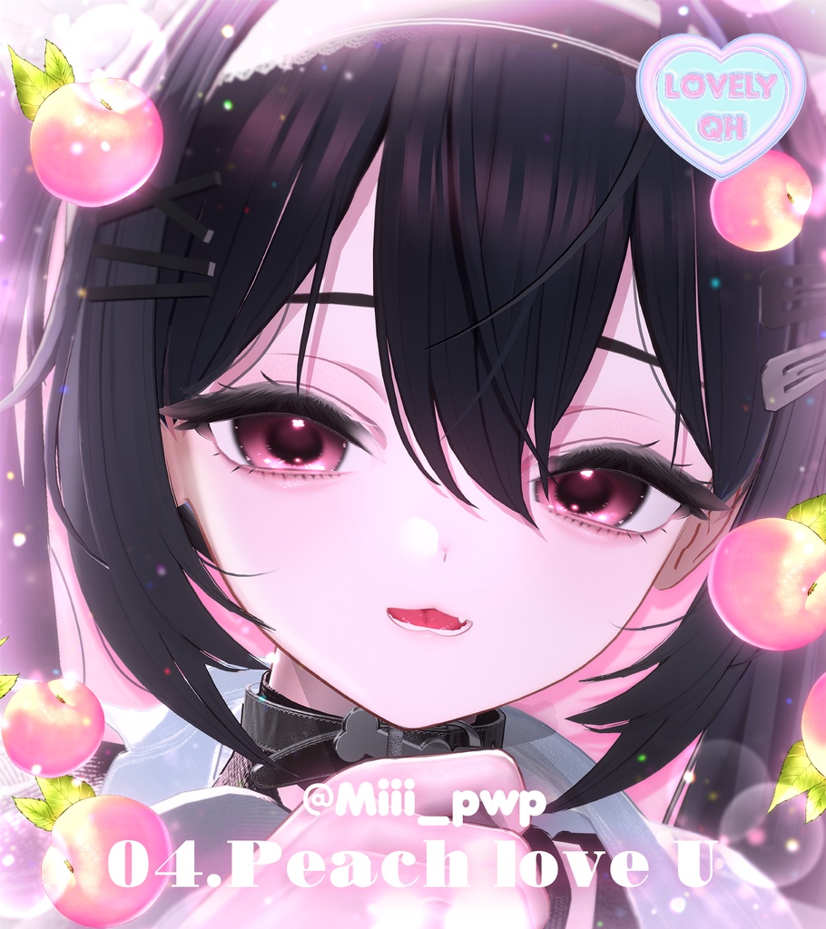 【Milltina , ミルティナ】 ʚ Peach love U ɞ Make up + eyes + tongue + body (tone)