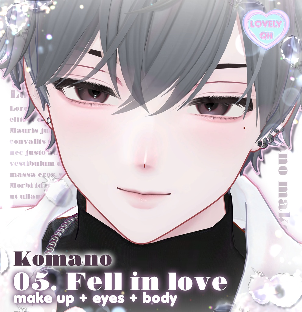 【Komano , 狛乃】 ʚ Fell in love ɞ Make up + eyes + tongue + body (tone)