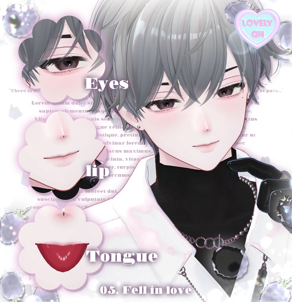 【Komano , 狛乃】 ʚ Fell in love ɞ Make up + eyes + tongue + body (tone)