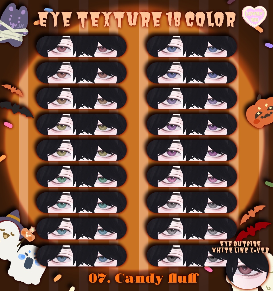 【Minase , 水瀬】 ʚ Candy flump ɞ Make up + eyes + tongue + body (tone)