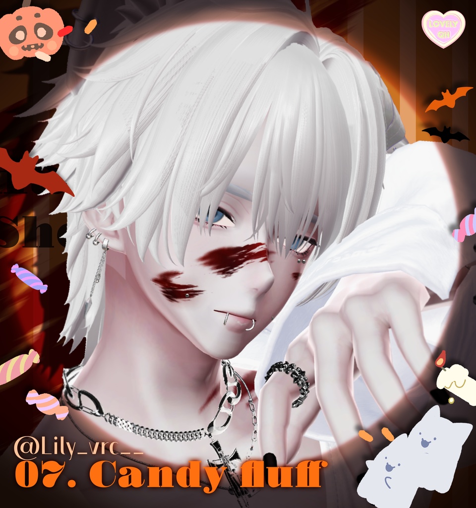 【Minase , 水瀬】 ʚ Candy flump ɞ Make up + eyes + tongue + body (tone)