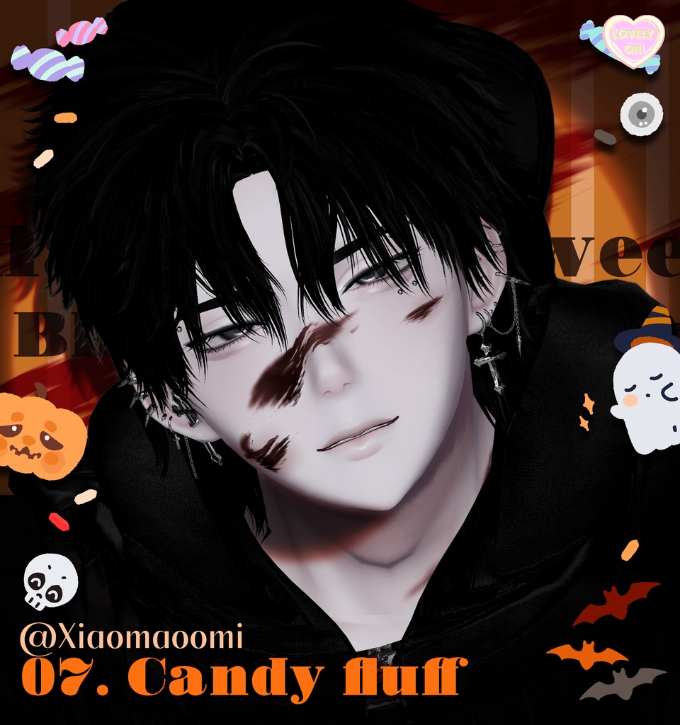 【Minase , 水瀬】 ʚ Candy flump ɞ Make up + eyes + tongue + body (tone)