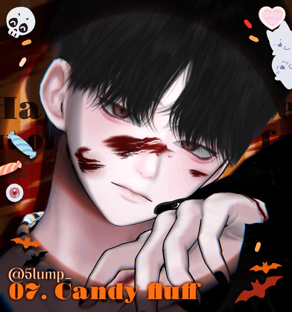 【Minase , 水瀬】 ʚ Candy flump ɞ Make up + eyes + tongue + body (tone)